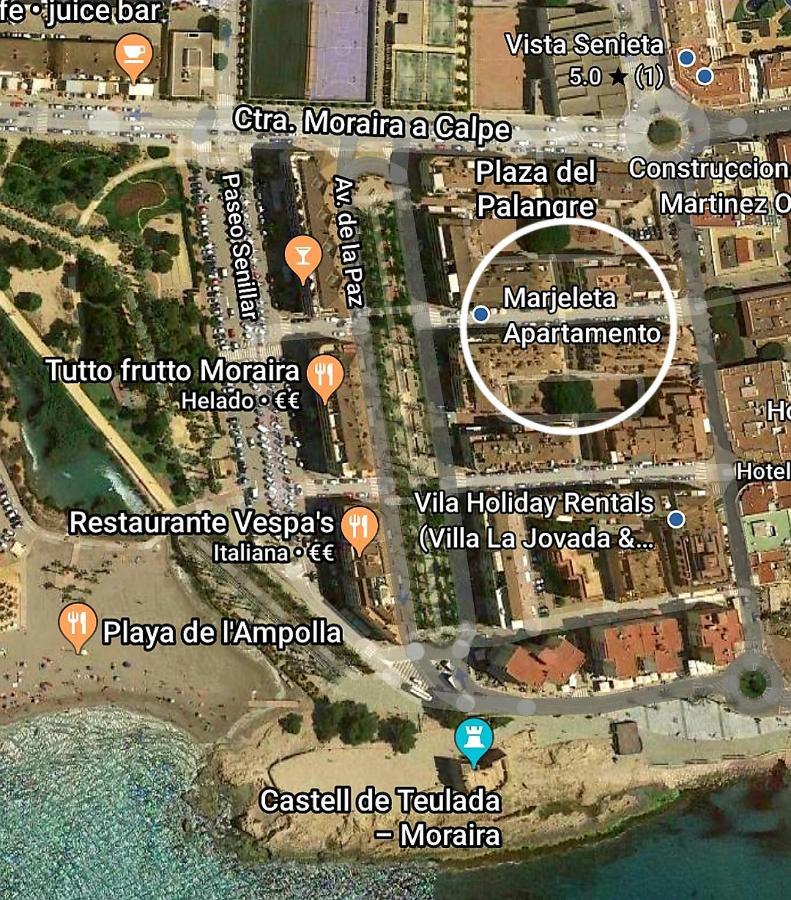 Marjeleta Apartamento Apartment Moraira Luaran gambar
